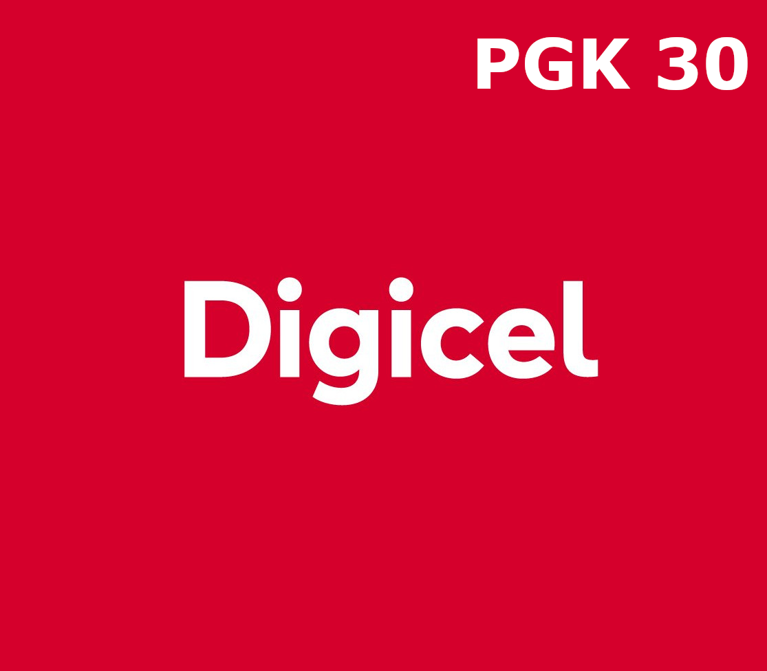 

Digicel 30 PGK Mobile Top-up PG