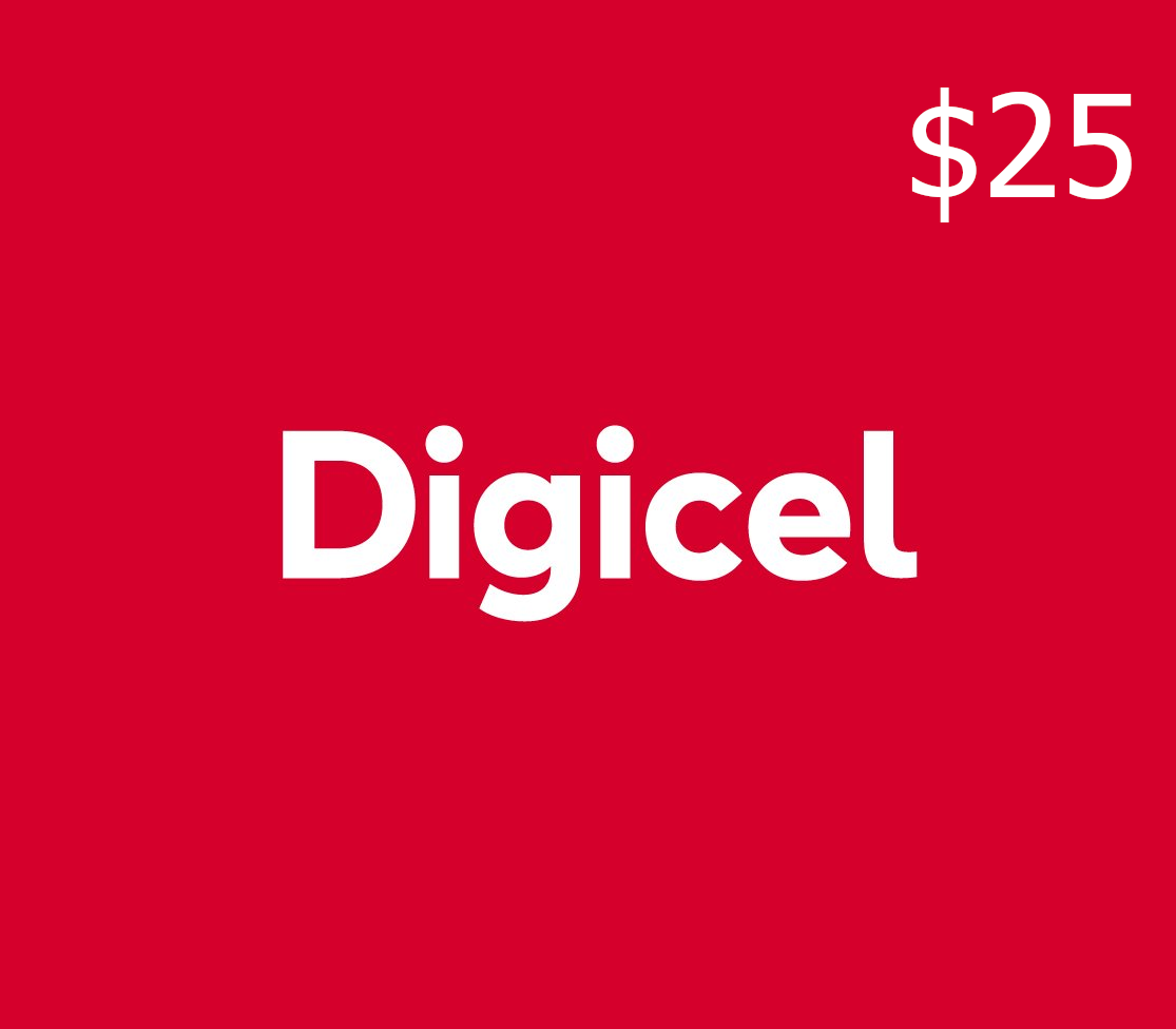 

Digicel $25 Mobile Top-up SV