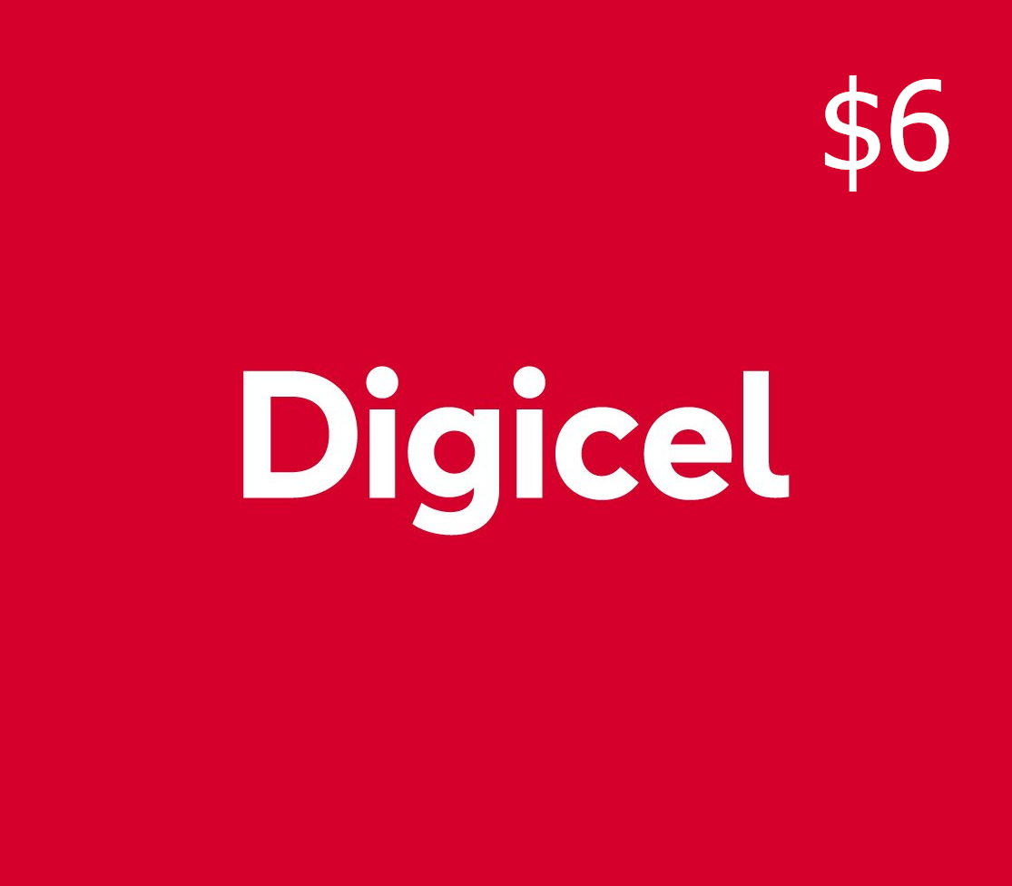 

Digicel $6 Mobile Top-up BQ