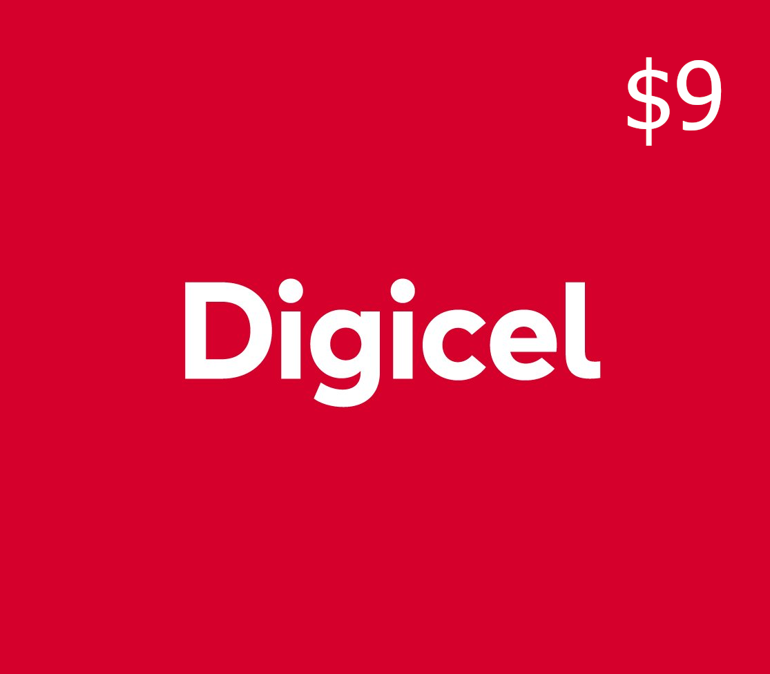 

Digicel $9 Mobile Top-up BQ