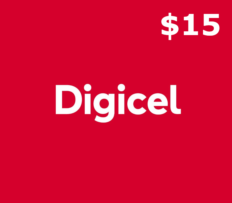 

Digicel $15 Mobile Top-up TC