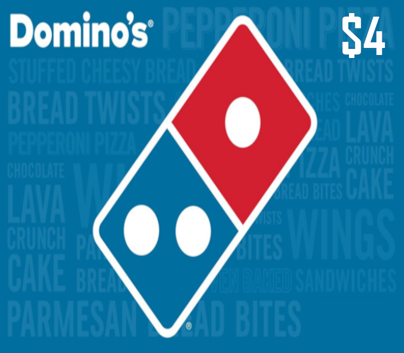 Domino's Pizza $4 Gift Card US