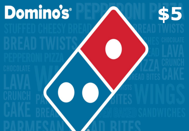 Domino's Pizza $5 Gift Card US