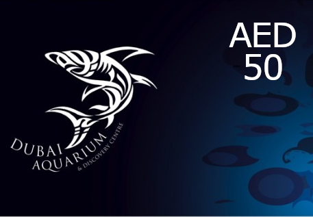 Dubai Aquarium & Underwater Zoo 50 AED Gift Card AE