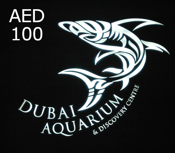 

Dubai Aquarium & Underwater Zoo 100 AED Gift Card AE