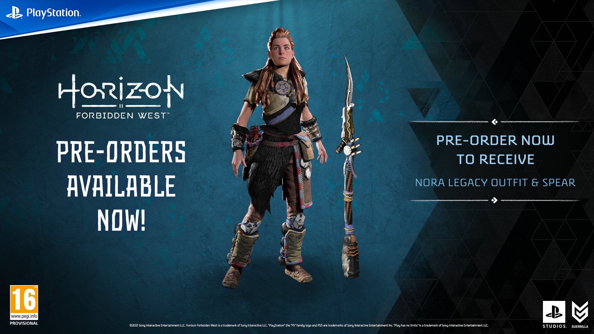 Horizon Forbidden West - Pre-Order Bonus DLC EU PS4 CD Key