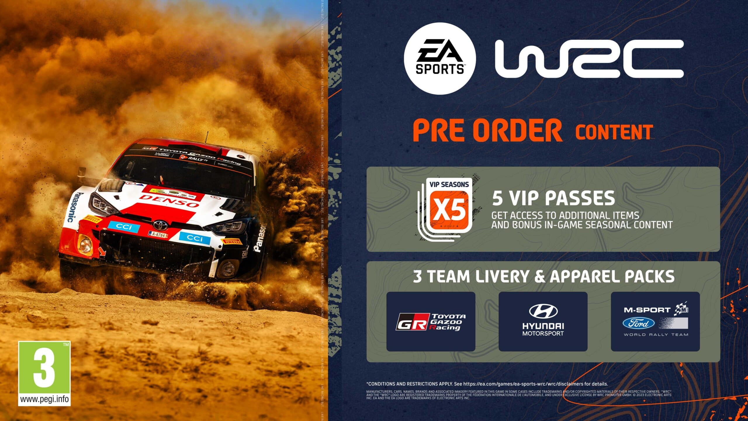EA Sports WRC 23 - Pre-Order Bonus DLC EU PS4/PS5 CD Key