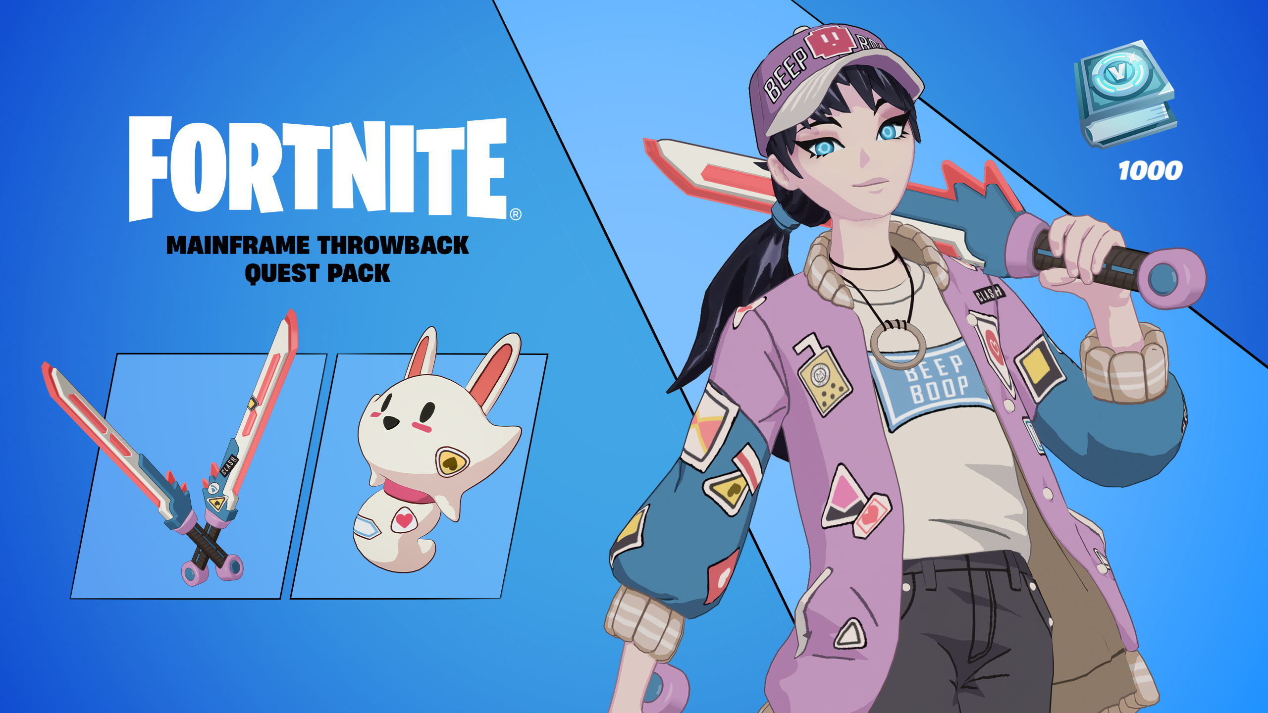 Fortnite - Mainframe Throwback Quest Pack DLC US XBOX One / Xbox Series X,S CD Key