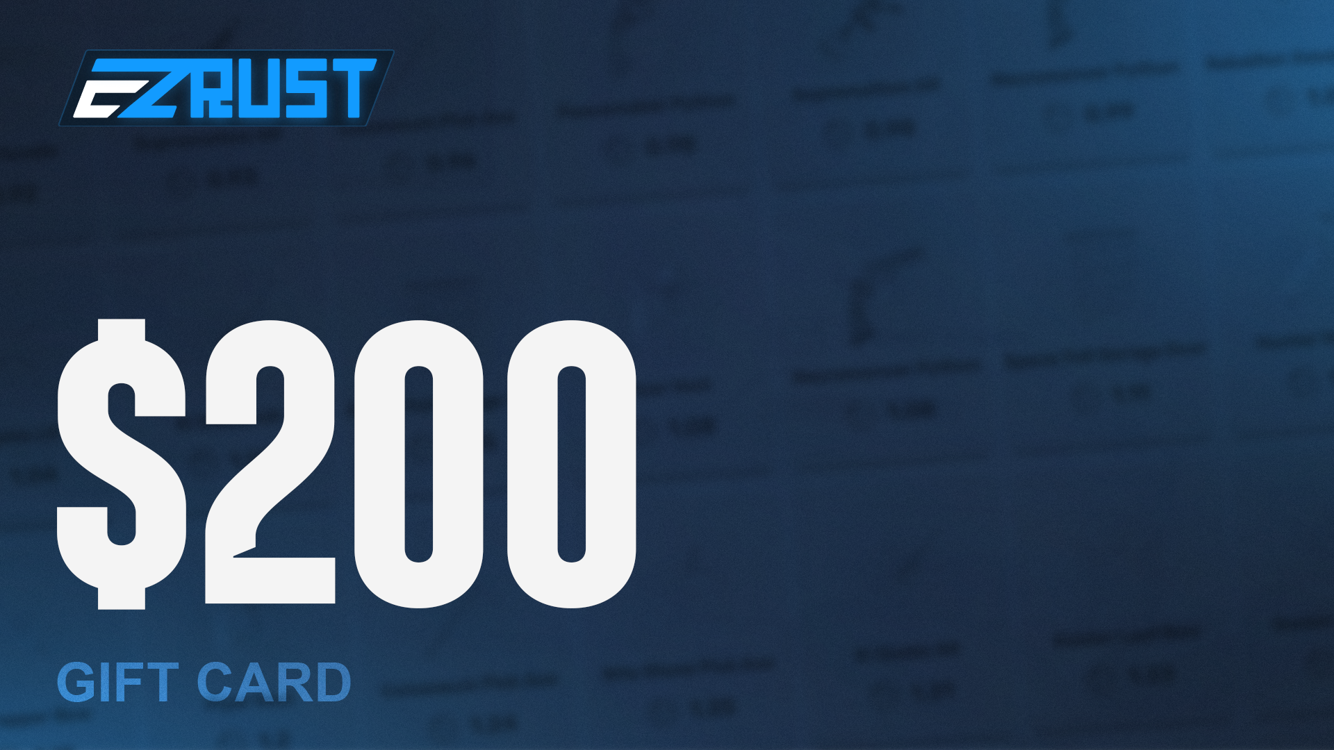 EZRUST $200 Gift Card