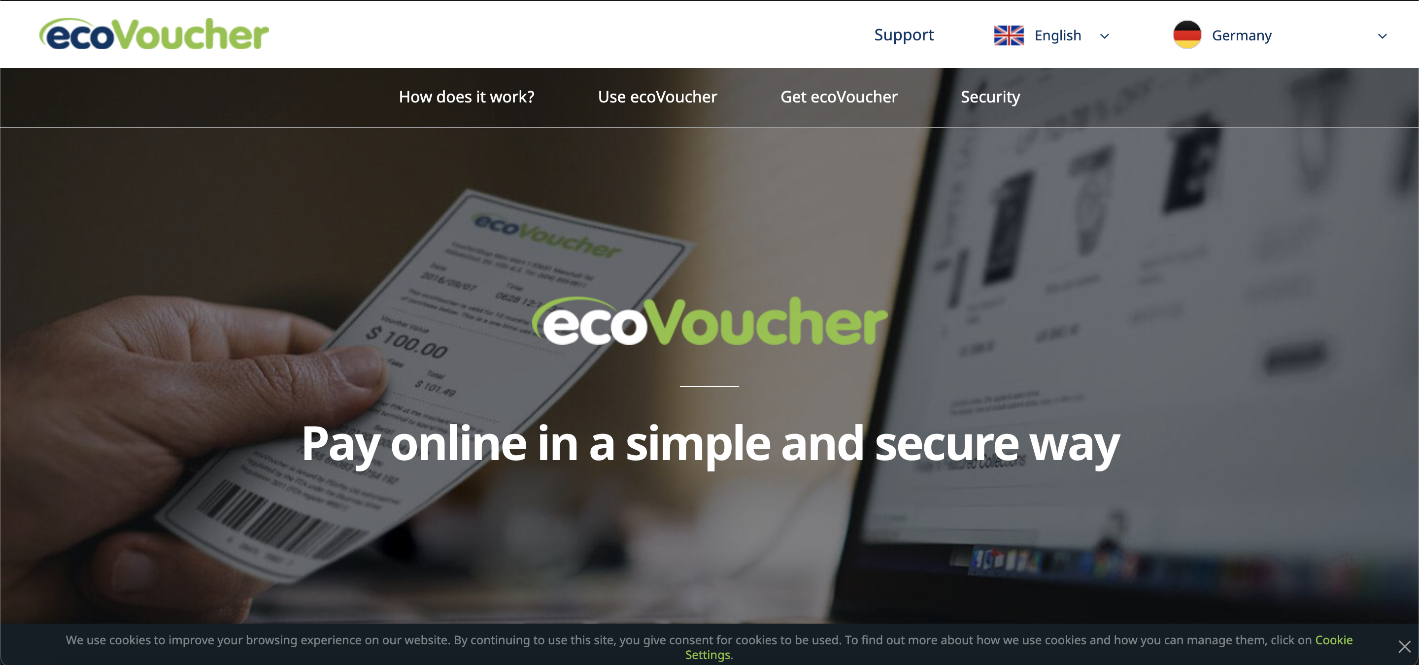 EcoVoucher €25 > Ecopayz < Gift Card EU