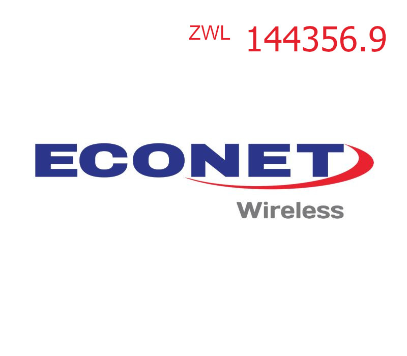 

Econet 144356.9 ZWL Mobile Top-up ZW