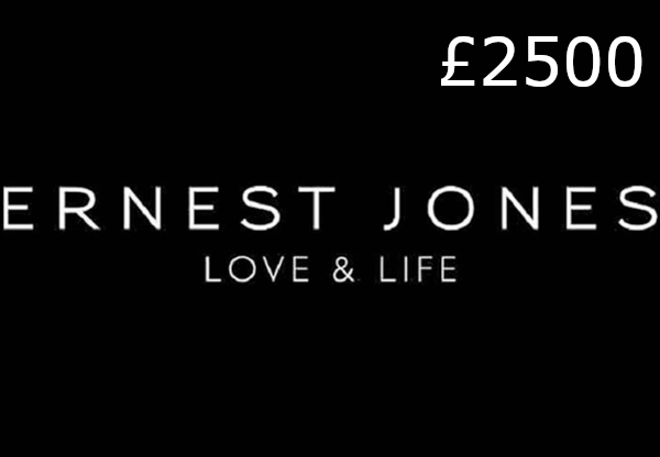 Ernest Jones £2500 Gift Card UK