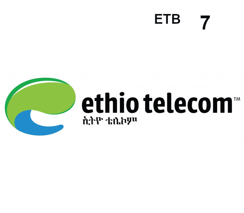 

Ethiotelecom 7 ETB Mobile Top-up ET