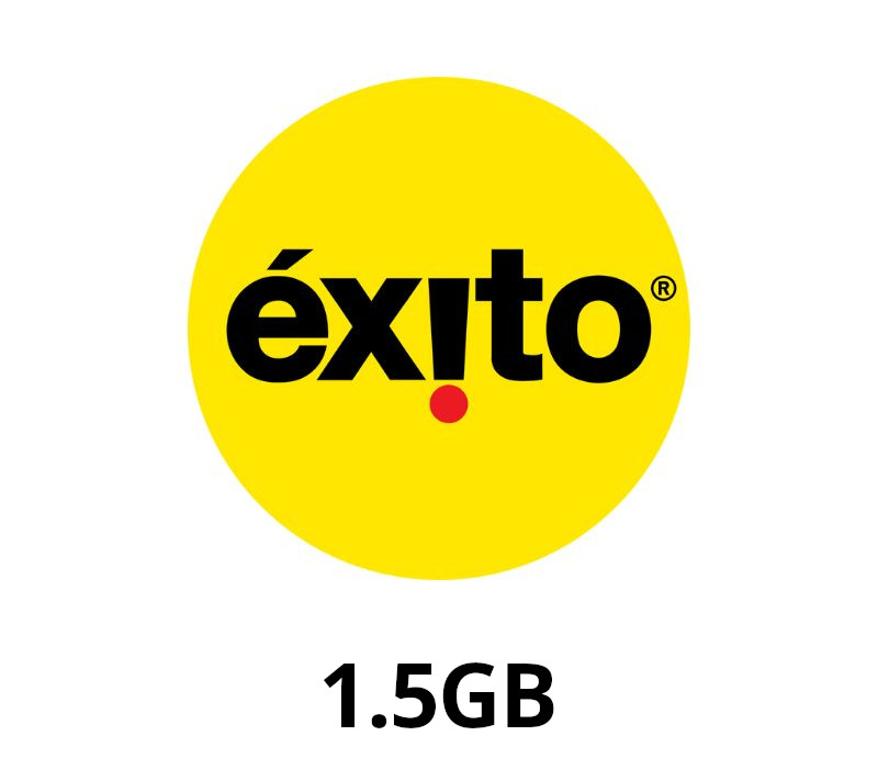 

Exito 1.5 GB Data Mobile Top-up CO