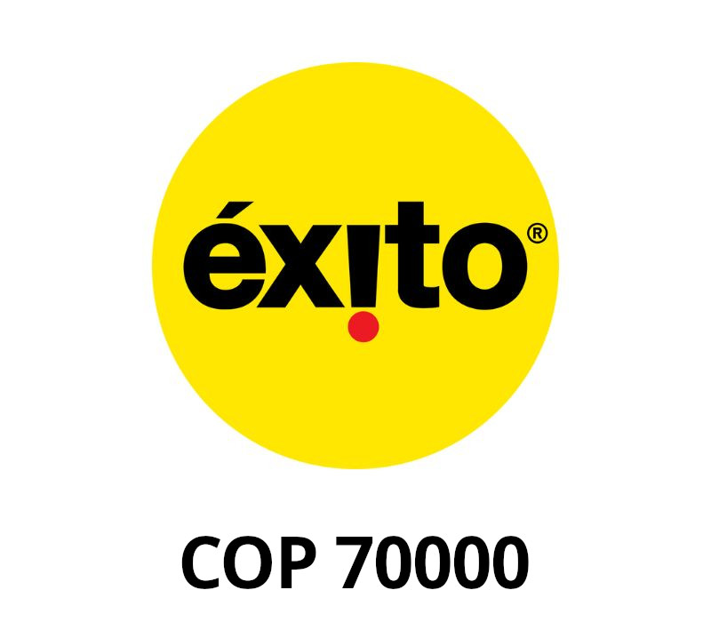 

Exito 70000 COP Mobile Top-up CO