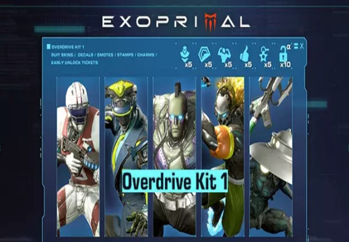 Exoprimal - Overdrive Kit 1 DLC Bundle PC Steam CD Key screenshot 2