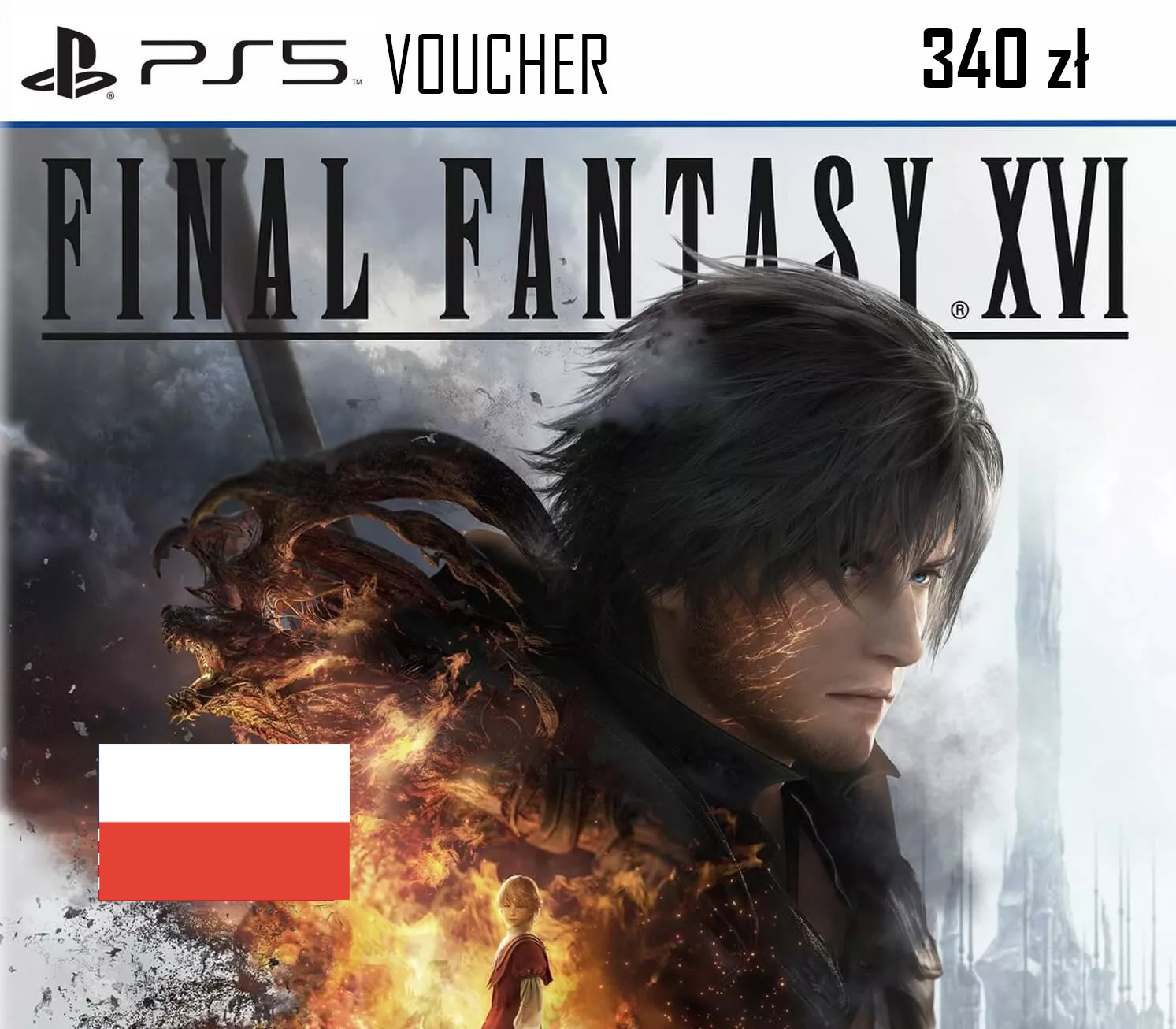 

Final Fantasy XVI PL PlayStation Network Card 340 zł