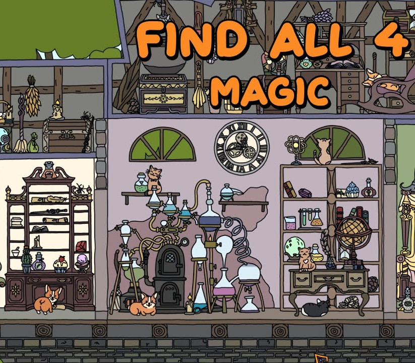 cover FIND ALL 4: Magic Steam