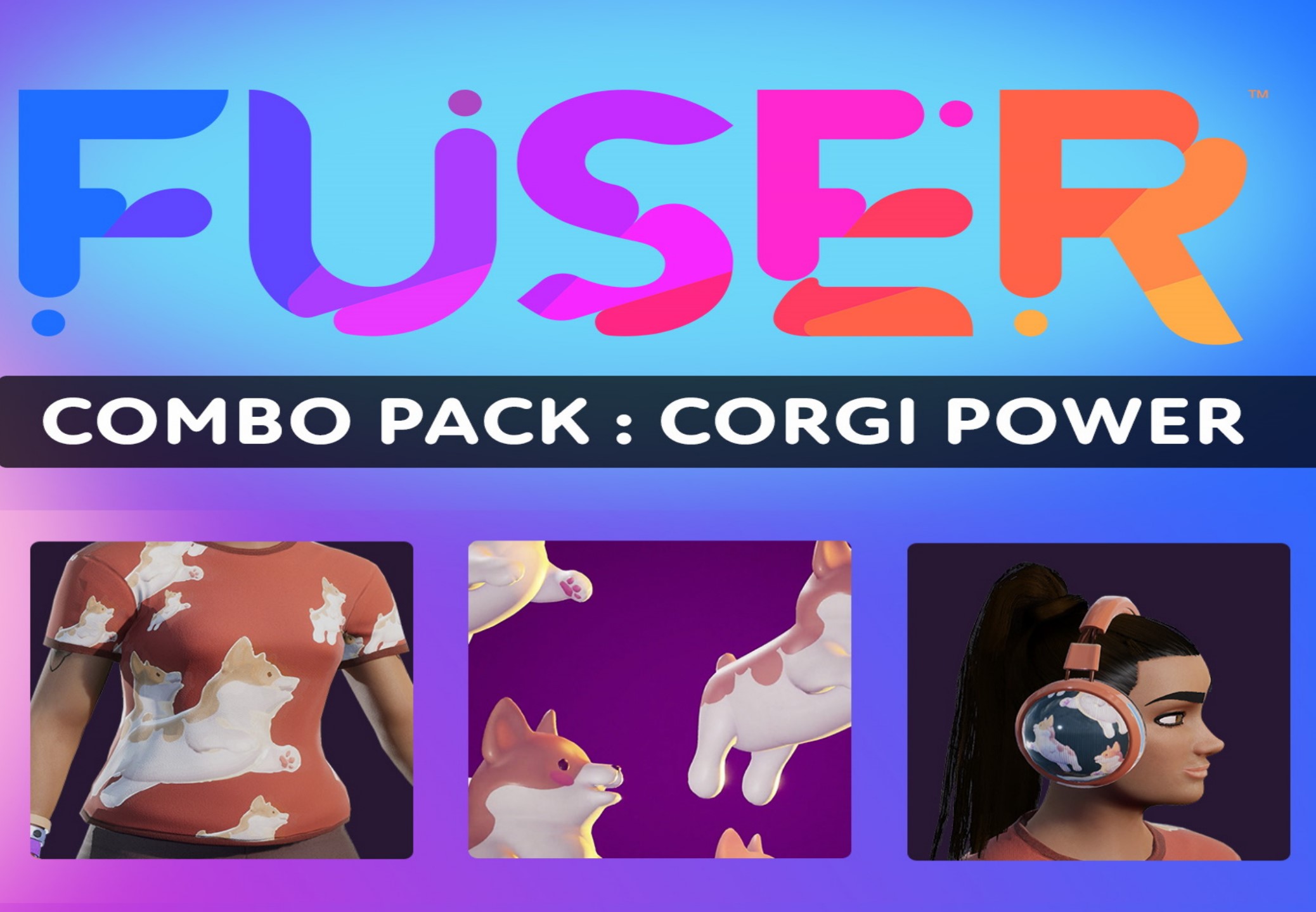FUSER - Combo Pack: Corgi Power DLC Steam CD Key