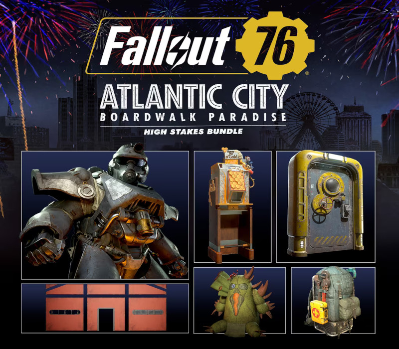 

Fallout 76 - Atlantic City High Stakes Bundle DLC US XBOX One / Xbox Series X|S CD Key