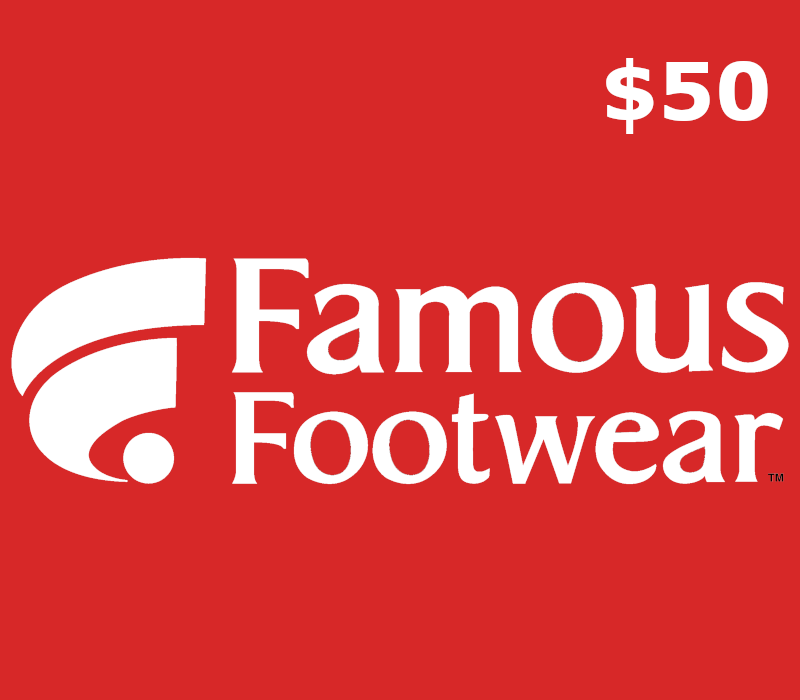 Famous Footwear $50 Gift Card US