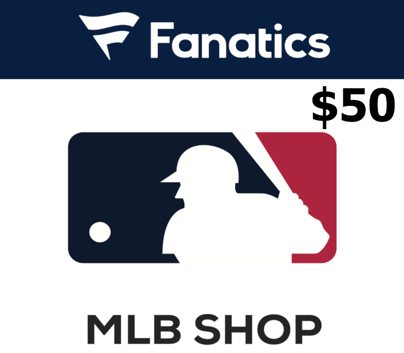 

Fanatics MLBShop.com $50 Gift Card US