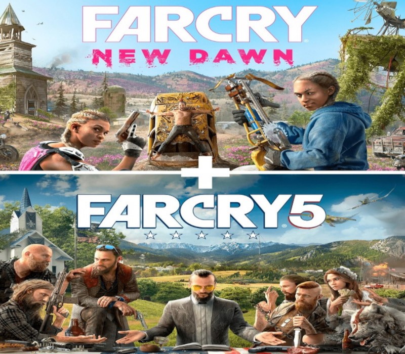 Far Cry 5 Gold Edition + Far Cry New Dawn Deluxe Edition Bundle Steam  Altergift
