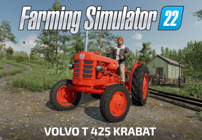 Farming Simulator 22 - Volvo T 425 Krabat DLC PC Steam CD Key screenshot 1