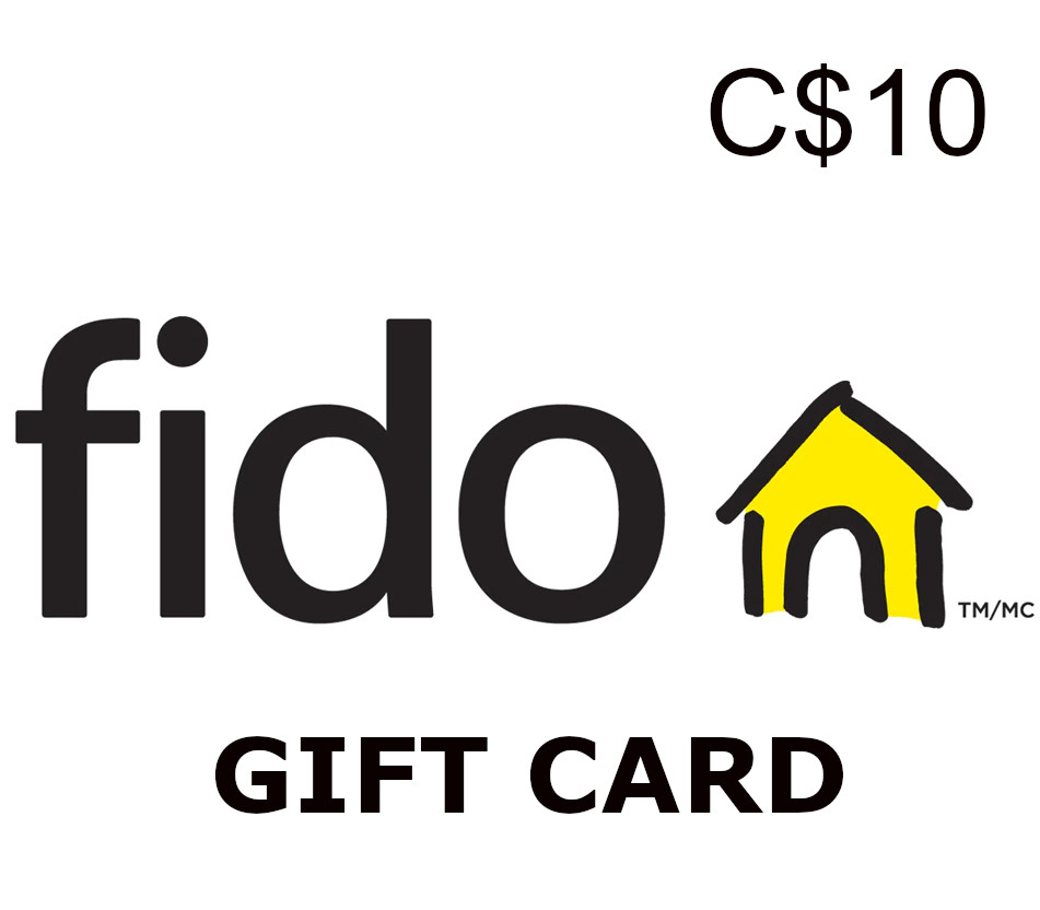 

Fido PIN C$10 Gift Card CA