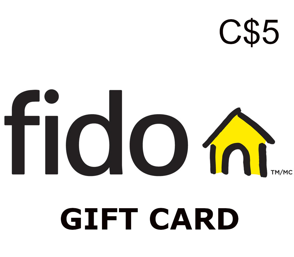 

Fido PIN C$5 Gift Card CA