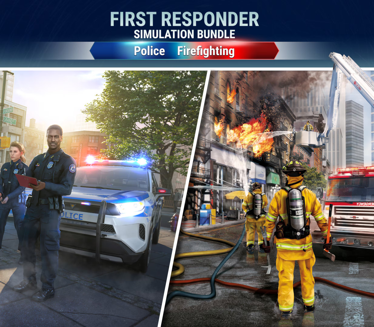 First Responder Simulation Bundle: Police Firefighting XBOX One / Xbox Series X|S Account