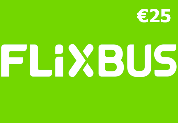 Flixbus €25 Gift Card DE