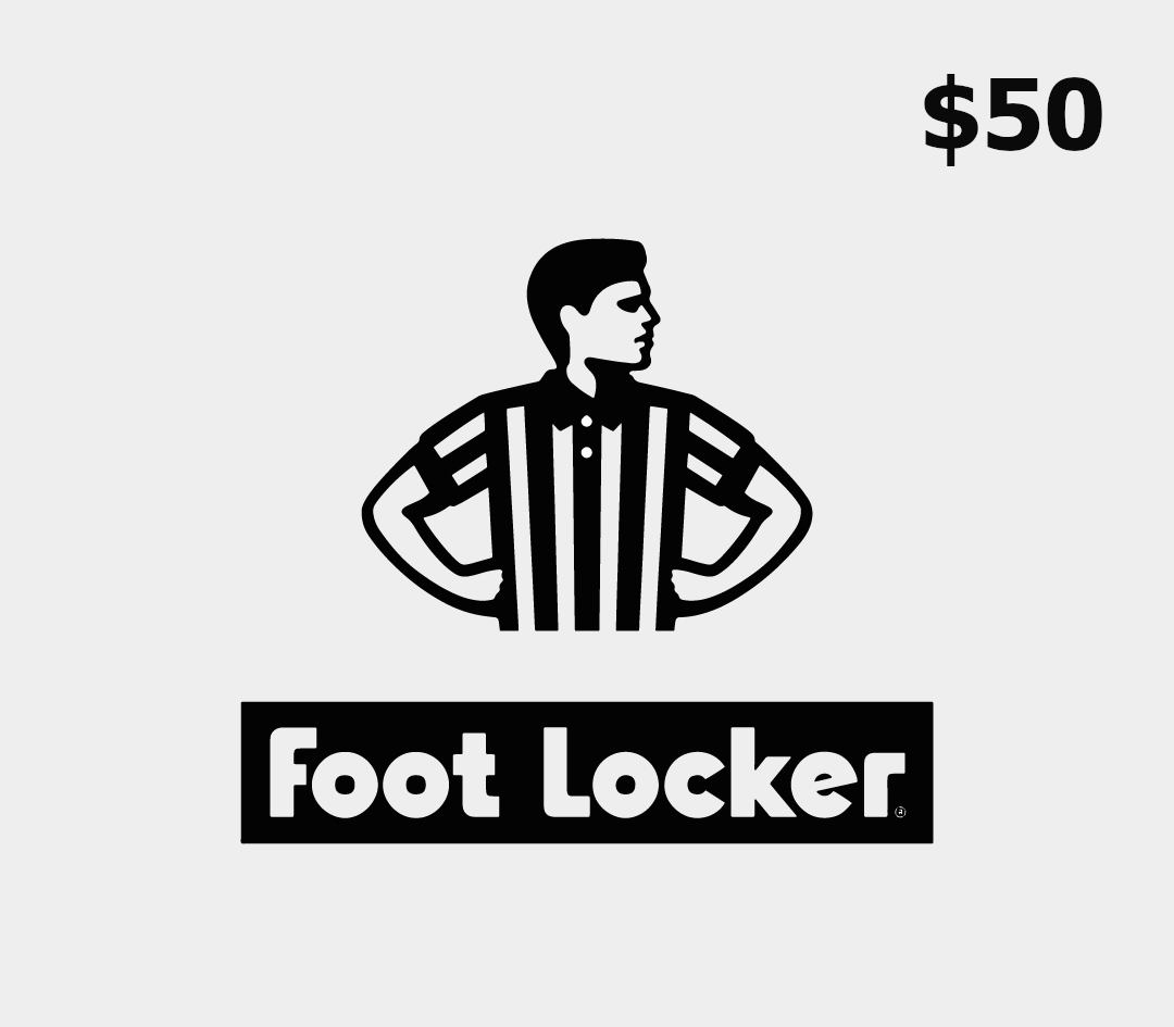 

Foot Locker $50 Gift Card US