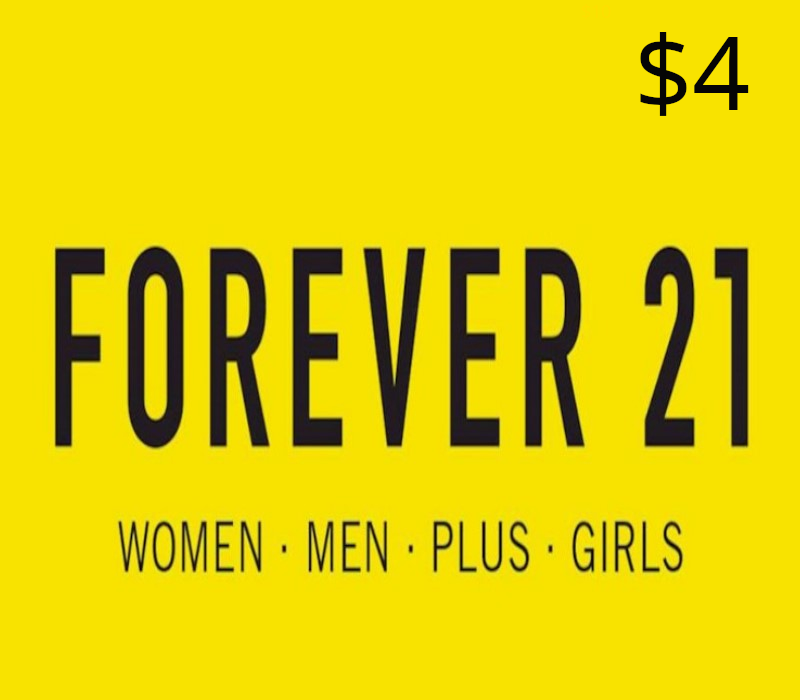 

Forever 21 $4 Gift Card US