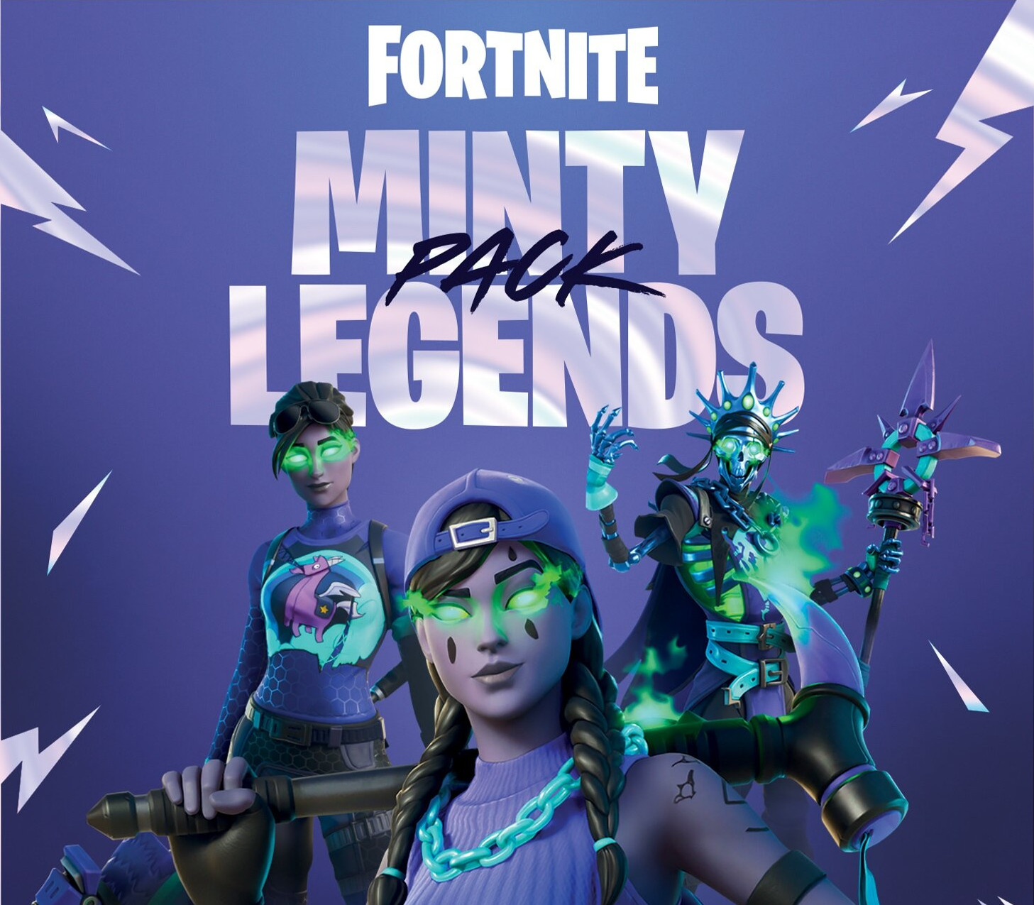  Fortnite: The Minty Legends Pack – Xbox [Digital Code] : Video  Games