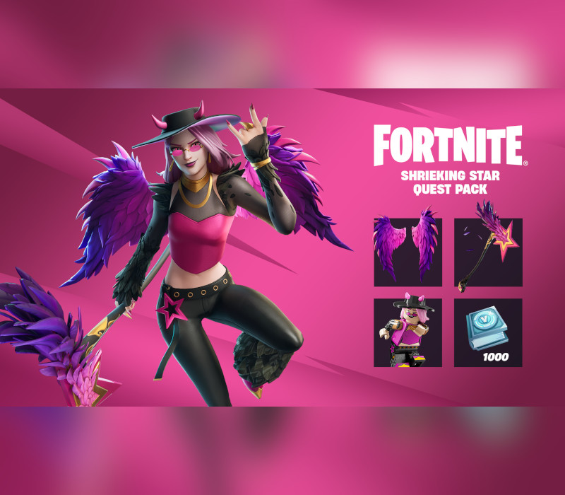 Fortnite - Shrieking Star Quest Pack DLC EU XBOX One / Xbox Series X|S