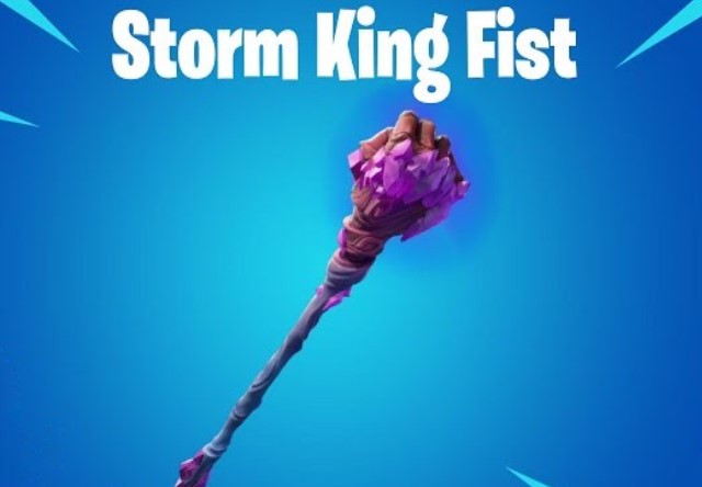 Fortnite - Storm King Fist Pickaxe DLC Epic Games CD Key screenshot 1