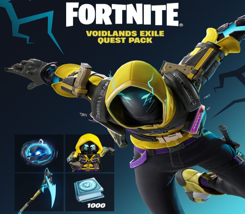 

Fortnite - Voidlands Exile Quest Pack + 1000 V-Bucks Challenge AR XBOX One / Xbox Series X|S CD Key