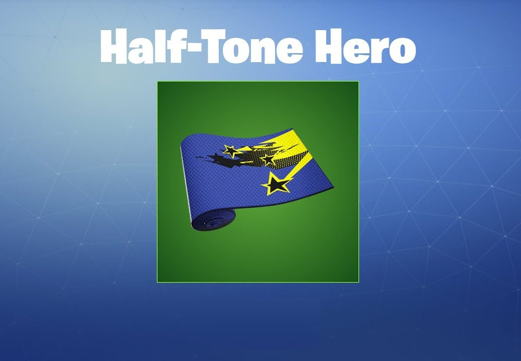 Fortnite - Half Tone Hero Wrap DLC PC Epic Games CD Key screenshot 1