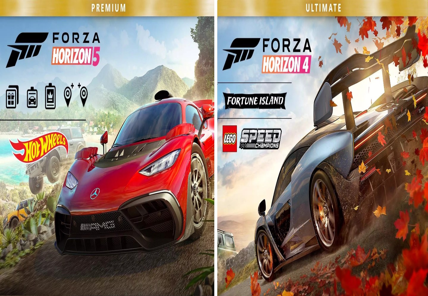 Forza Horizon 5 + 4 Premium Upgrades DLC AR XBOX One / Xbox Series X,S / Windows 10 CD Key
