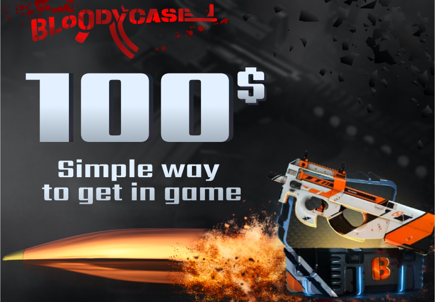 BloodyCase $100 Gift Card