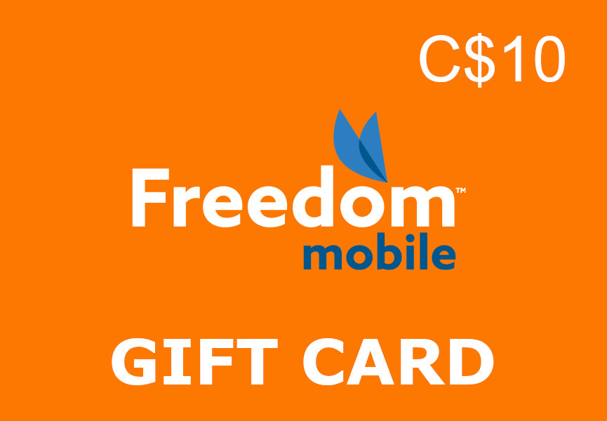 Freedom PIN C$10 Gift Card CA