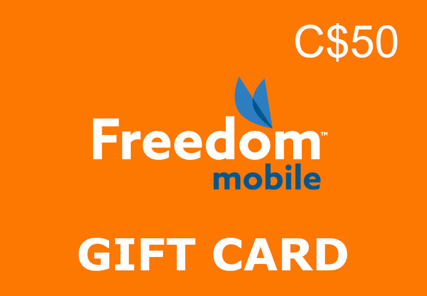 Freedom PIN C$50 Gift Card CA