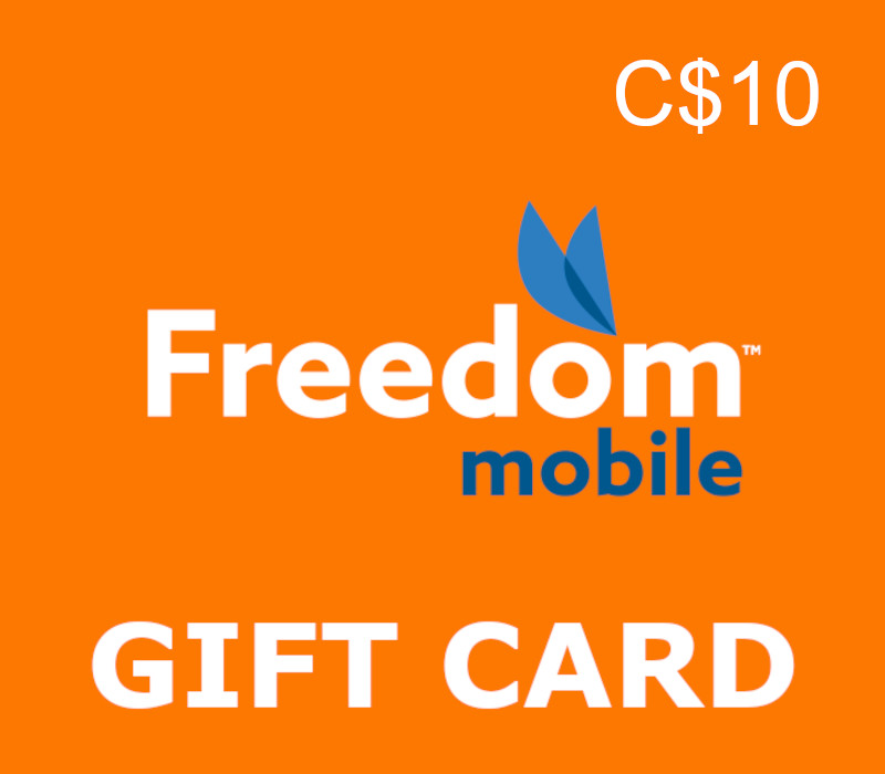 

Freedom PIN C$10 Gift Card CA