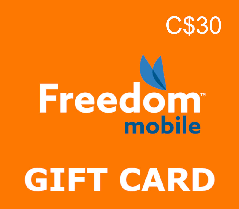 

Freedom PIN C$30 Gift Card CA