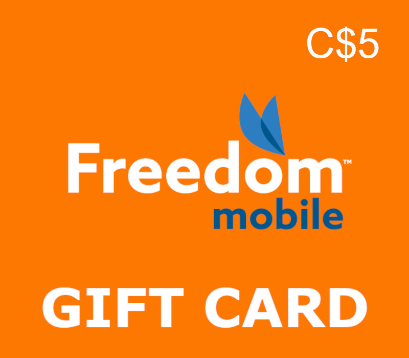 

Freedom PIN C$5 Gift Card CA