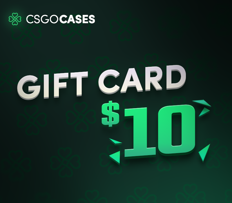 

CsgoCases - $10 Gift Card