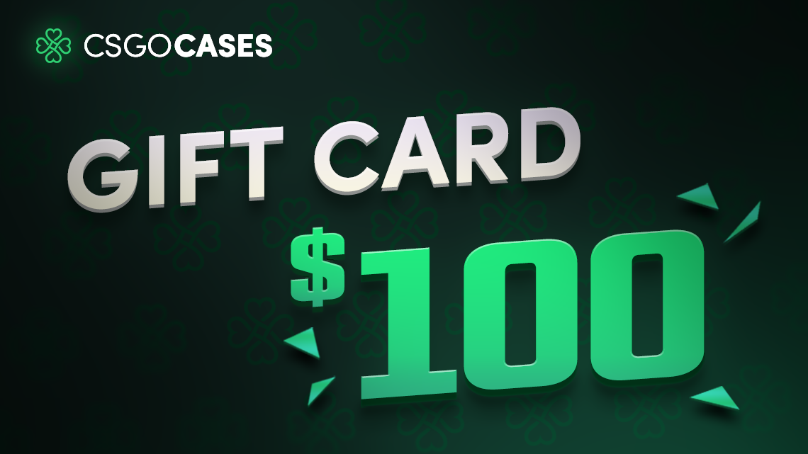CsgoCases - $100 Gift Card