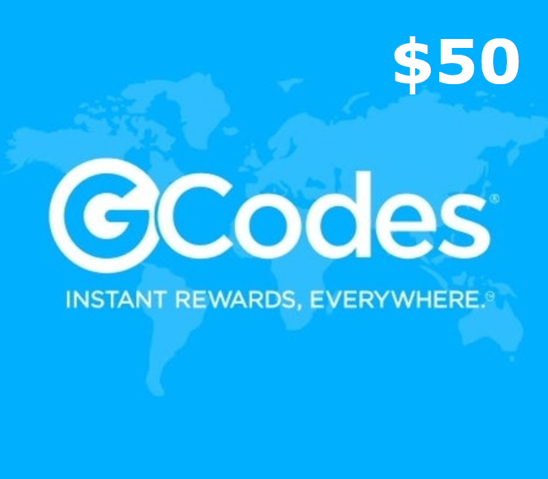 

GCodes® Global Merchandise $50 Gift Card US