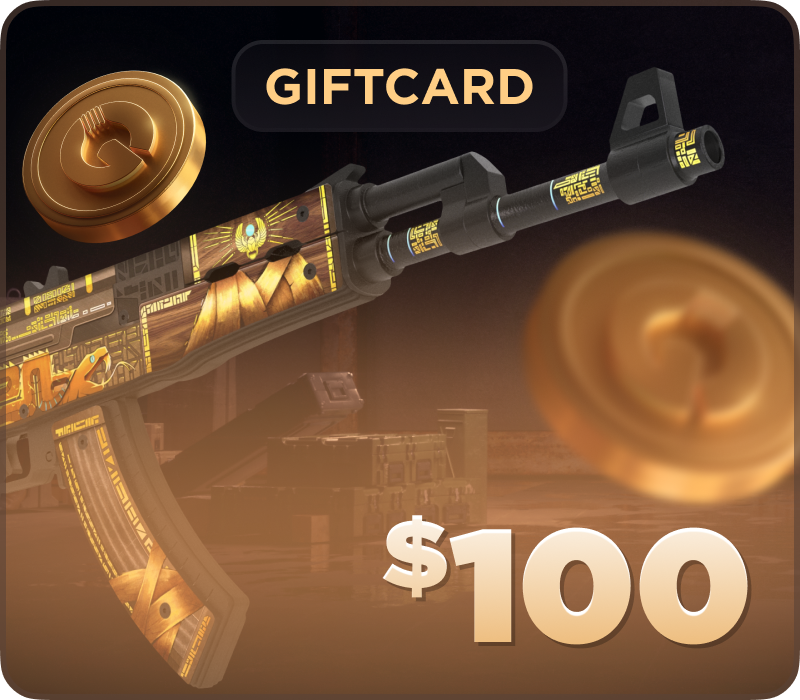 

GGSTANDOFF $100 Gift Card